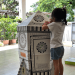 Eco Toy Foguete para Montar + Canetinhas - Imagem 2