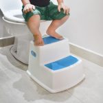 Escadinha Infantil 2 Degraus Antiderrapante Azul - Imagem 2