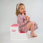 Escadinha Infantil 2 Degraus Antiderrapante Rosa - Imagem 3