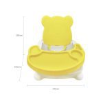 Cadeira de Alimentação Portátil Ursinho – Com Bandeja Removível - Imagem 2