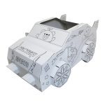 Carro Eco Toy – Para Montar + Acompanha Canetinhas