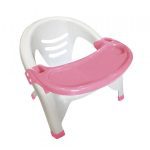 Baby Chair Rosa – Cadeira de Alimentação 2 em 1 com Bandeja Removível - Imagem 3