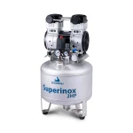 COMPRESSOR SUPER INOX CRISTÓFOLI 2HP 40L – ALTO DESEMPENHO E ISENTO DE ÓLEO - 127 W