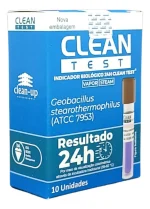 CLEAN-TEST INDICADOR BIOLÓGICO – CAIXA COM 10 UNIDADES - Imagem 2