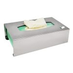 PORTA LUVAS INOX  – SUPORTE DE PAREDE PARA CAIXA DE LUVAS DESCARTAVEIS