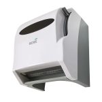 TOALHEIRO ALAVANCA LUNA DISPENSER  DE PAREDE PARA PAPEL TOALHA EM BOBINA