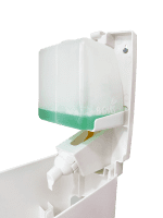 Saboneteira Hígia para sabonete em espuma - Branca - Imagem 3