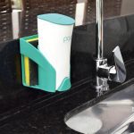 Biopop Dispenser de Detergente com suporte para esponja