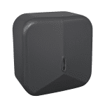 Porta Rolão Hígia Biovis Plástico Cor Preta