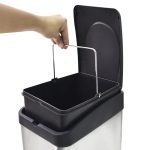Lixeira Coleta 15L INOX Escovado - Imagem 4