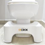 DICROK - Apoio de pés para vaso sanitário