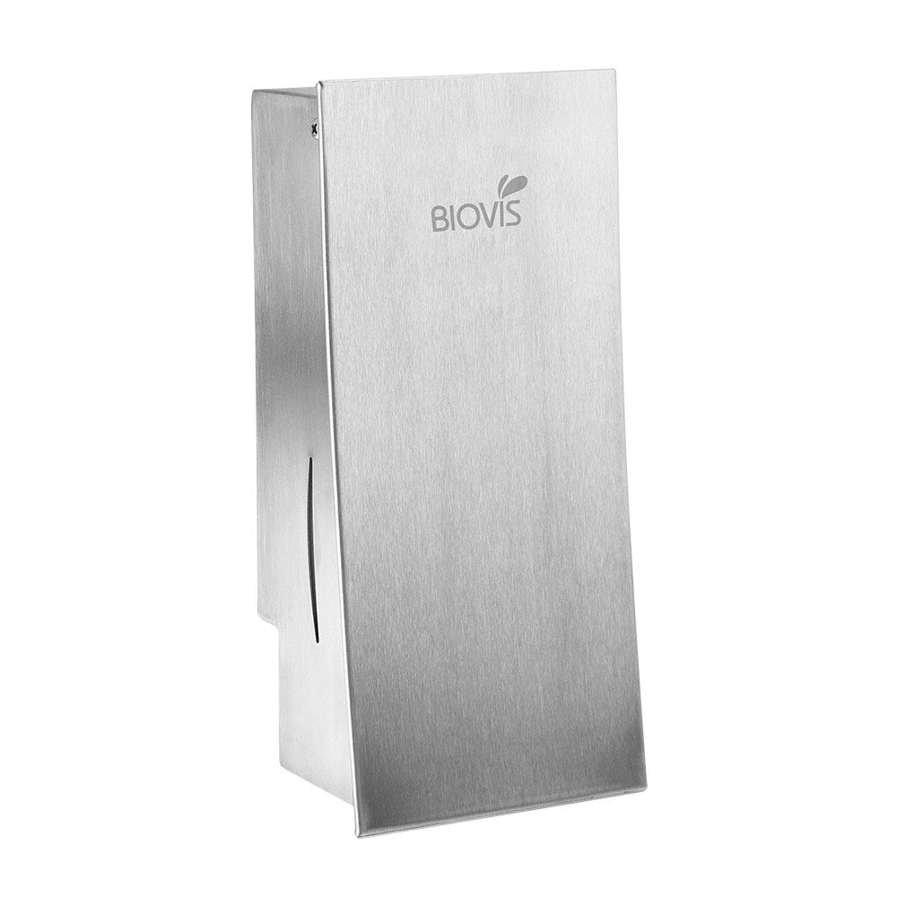 15399040767-saboneteira-slim-noble-01.jpg Saboneteira Slim Noble 800ml Inox Escovado - Imagem 1
