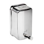 Saboneteira Visium INOX Escovado 1300ml Biovis - Imagem 2