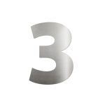 Biotag Placa de Sinalização Numérica nº3