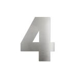 Biotag Placa de Sinalização Numérica nº4