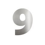 Biotag Placa de Sinalização Numérica nº9