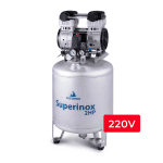 Compressor de Ar Superinox Cristófoli 2HP 60L 220V