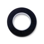 Fita Colorida para Identificação 6m x 6,35mm Cor Preta
