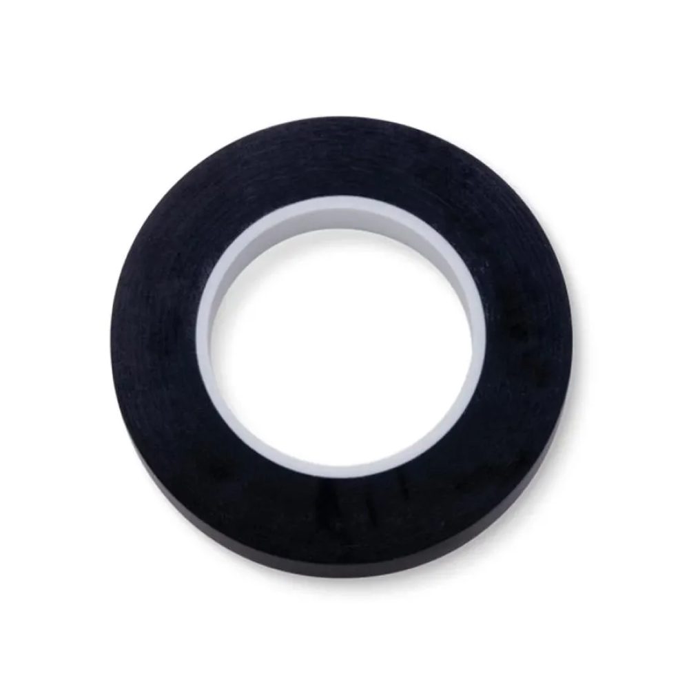 15423200051-t0205-fitas-de-identificacao-rolo-de-6m-x-6-35mm-preta.jpg ROLO DE FITA COLORIDA 6,35MM PRETO - Imagem 1