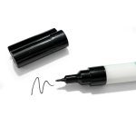 Caneta Marcadora à prova de esterilização / ponta 0,75mm Cor Preta - Imagem 2