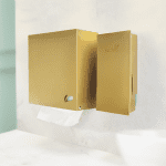 Toalheiro Quadra Dourado - Imagem 2