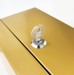 Mini Toalheiro Quadra Dourado - Imagem 3