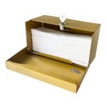 Mini Toalheiro Quadra Dourado - Imagem 2