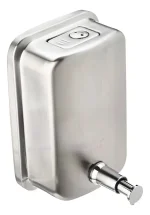 Saboneteira Visium INOX Escovado 500ml Biovis
