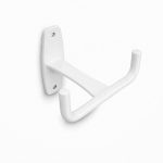 Cabideiro de Parede Inox Branco