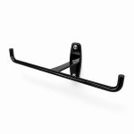 Papeleira Dupla Inox Preto - MOD.1