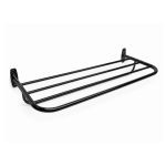 Porta Toalha Linha Inox Preto